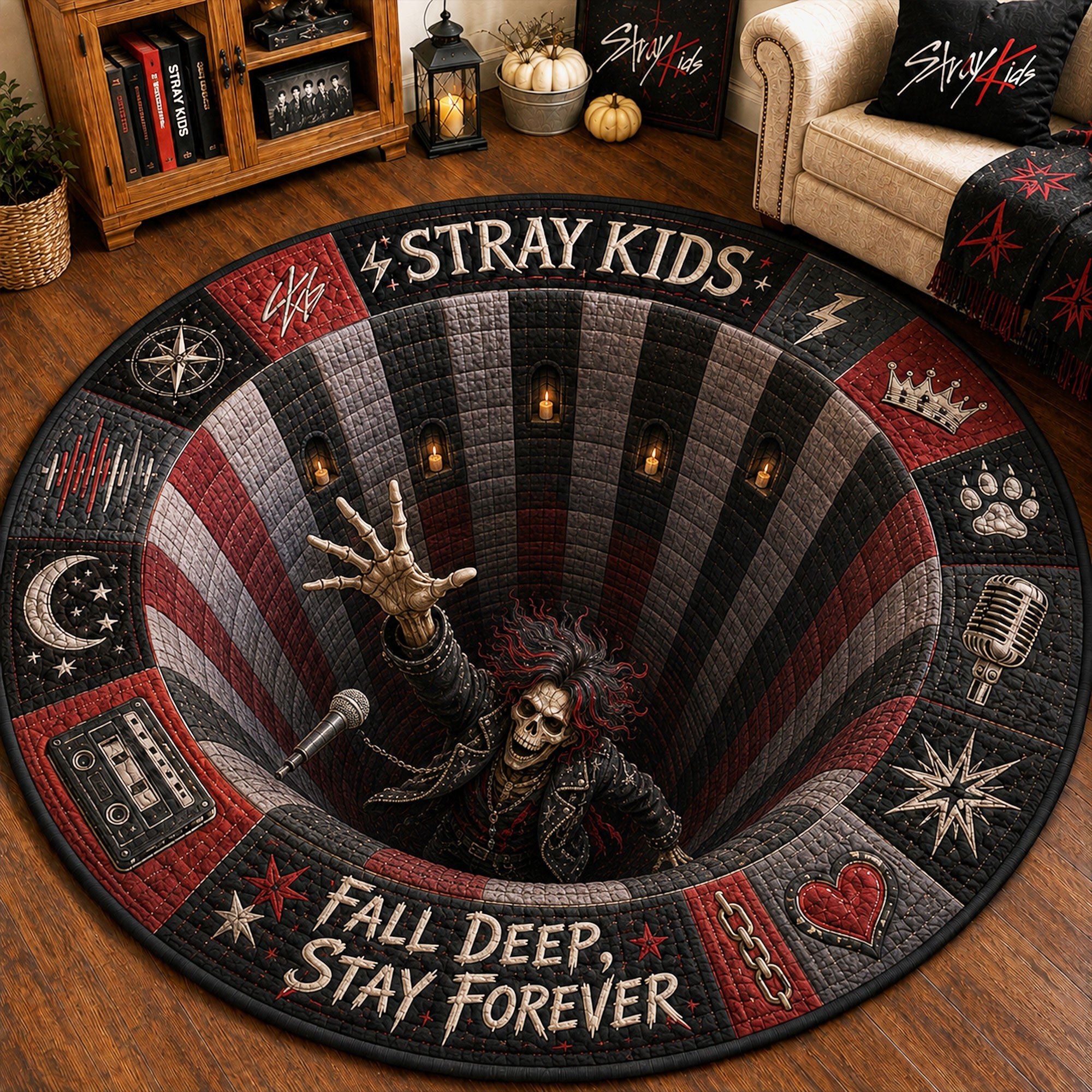 STK Quilted Round Mat HQH