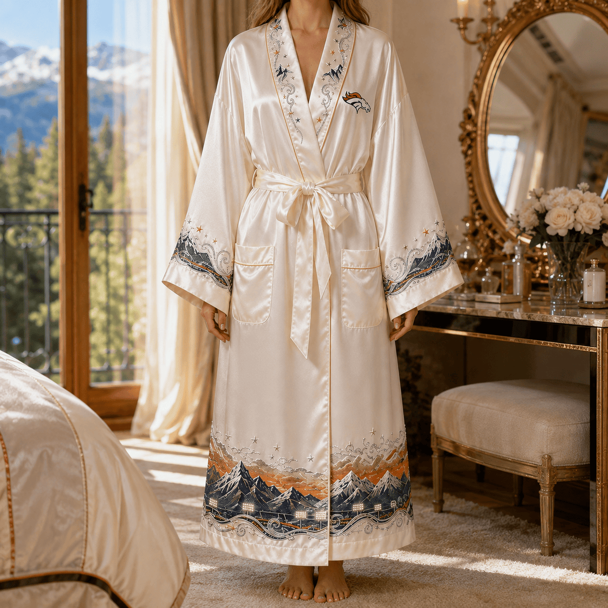 PREMIUM DVBC Satin Robe NVH